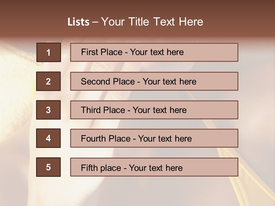 Lifestyle Sea Blue PowerPoint Template