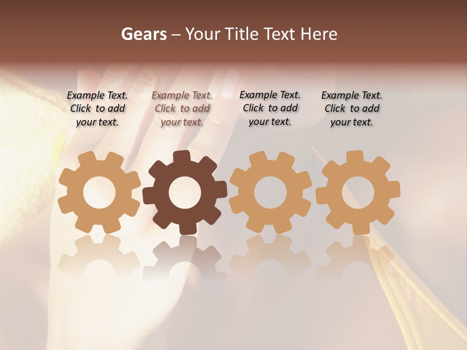 Lifestyle Sea Blue PowerPoint Template