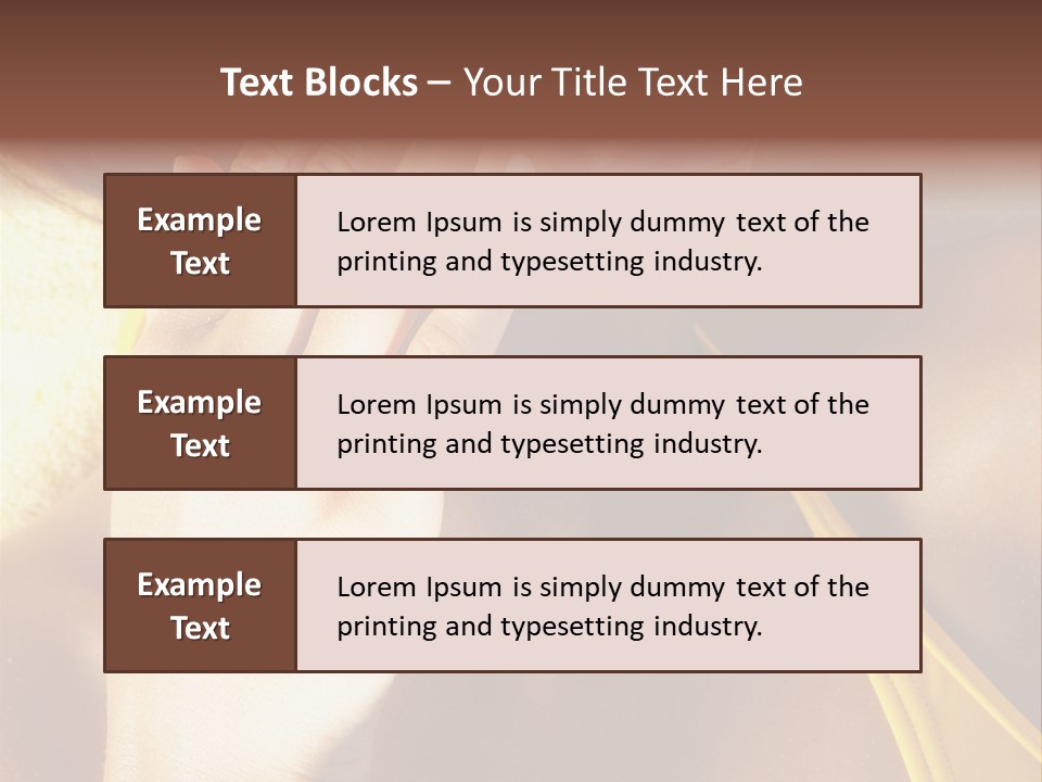 Lifestyle Sea Blue PowerPoint Template