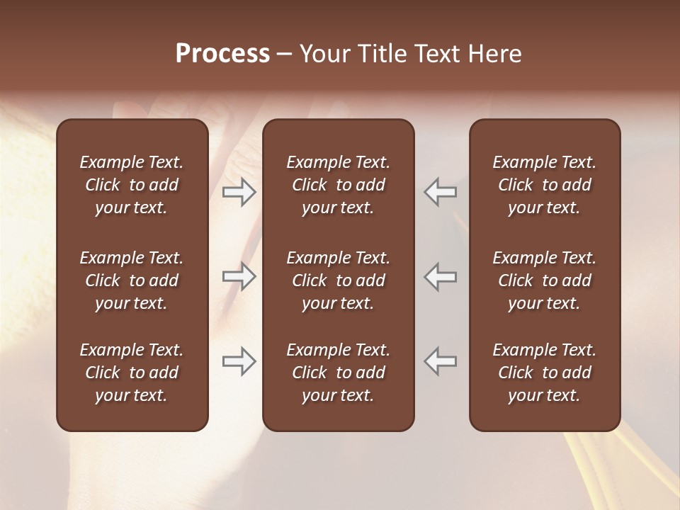 Lifestyle Sea Blue PowerPoint Template