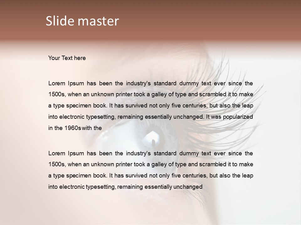 Fashion Women Color PowerPoint Template