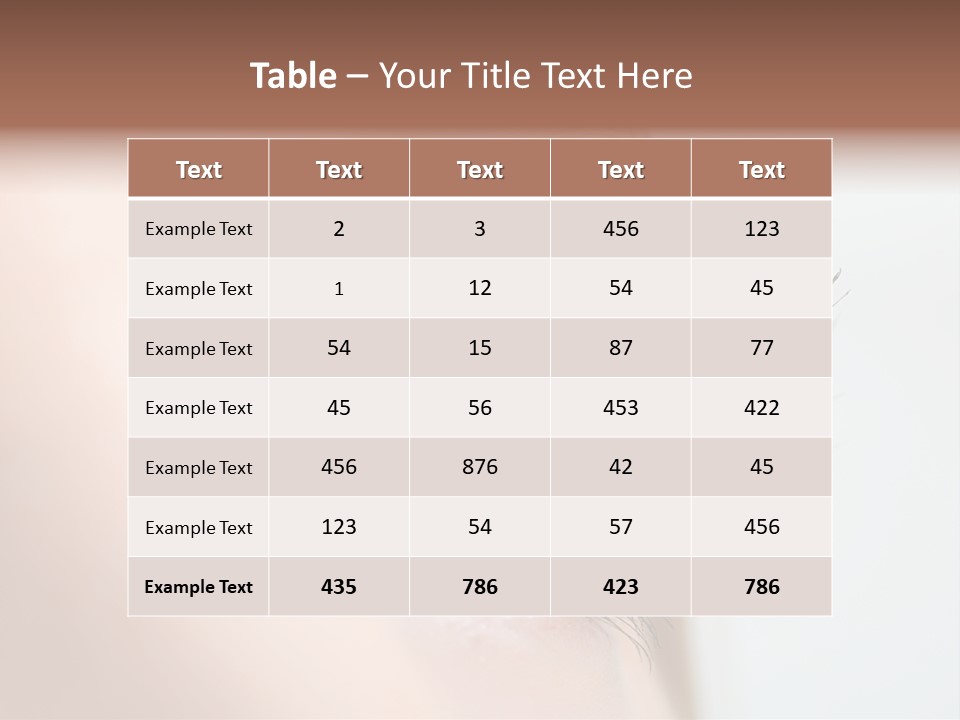 Fashion Women Color PowerPoint Template