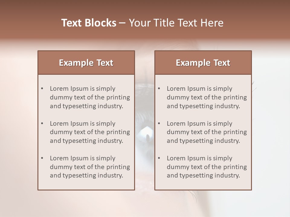 Fashion Women Color PowerPoint Template