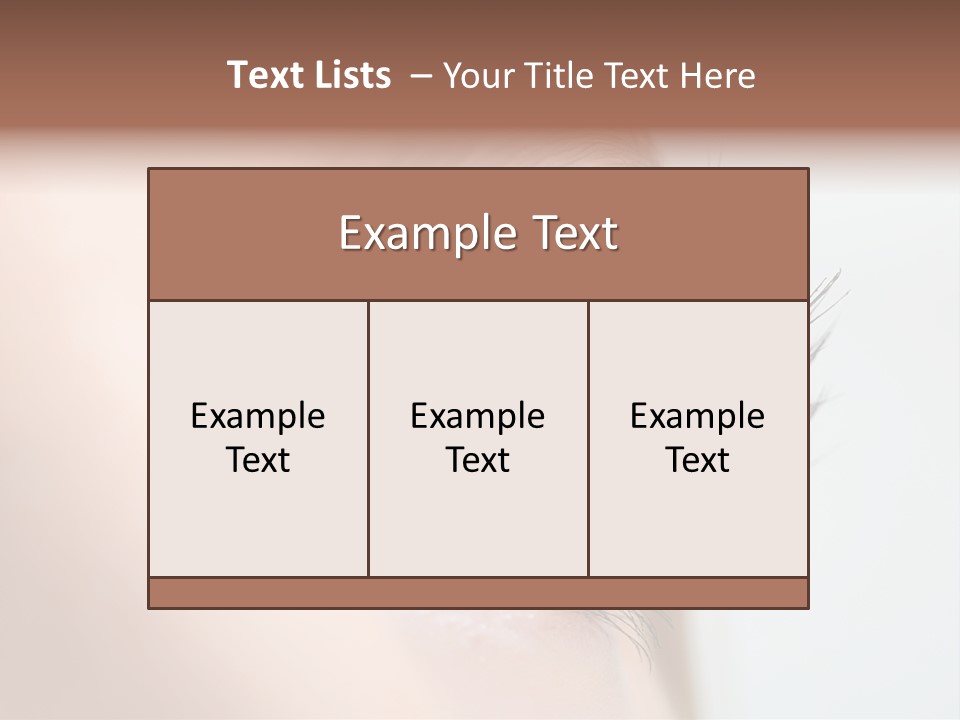 Fashion Women Color PowerPoint Template