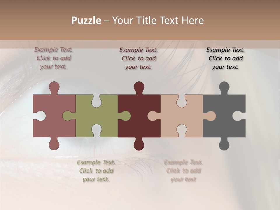 Beauty Person Color PowerPoint Template