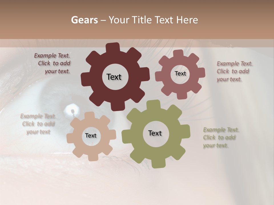 Beauty Person Color PowerPoint Template