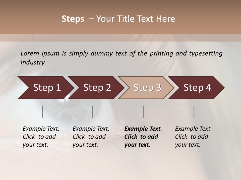 Beauty Person Color PowerPoint Template