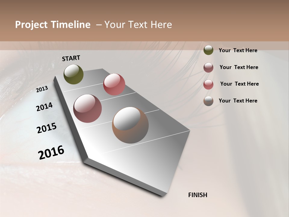 Beauty Person Color PowerPoint Template