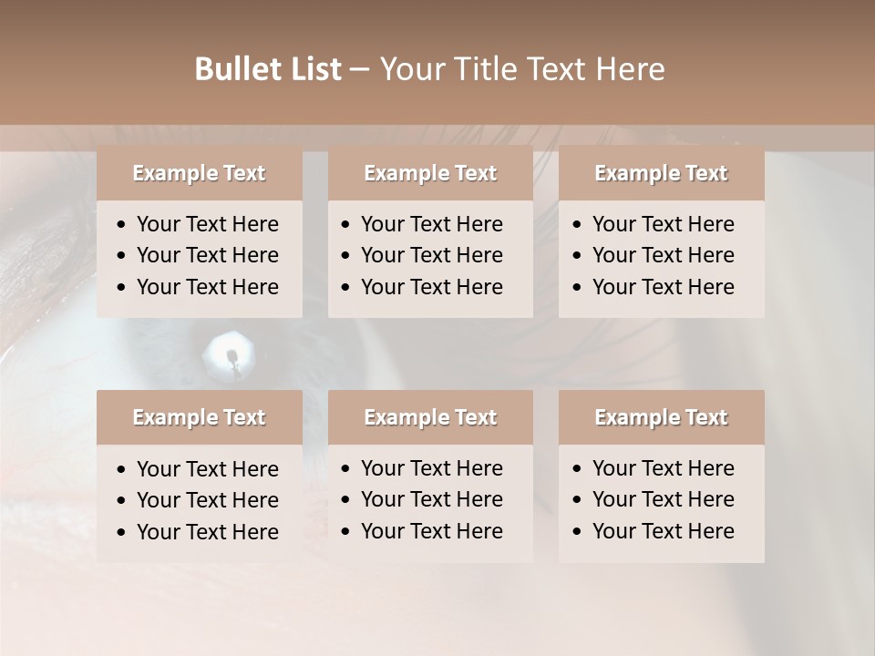 Beauty Person Color PowerPoint Template