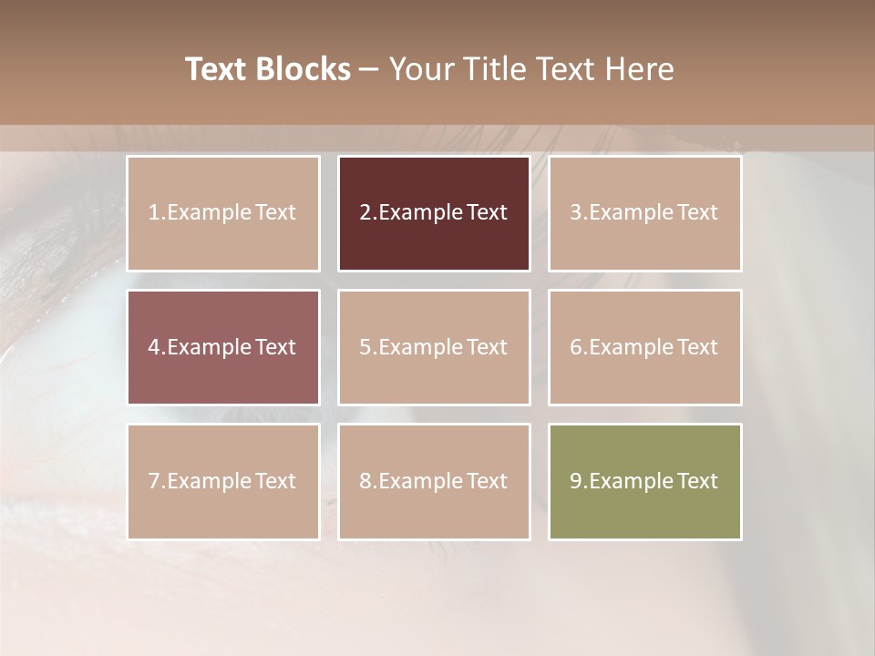 Beauty Person Color PowerPoint Template