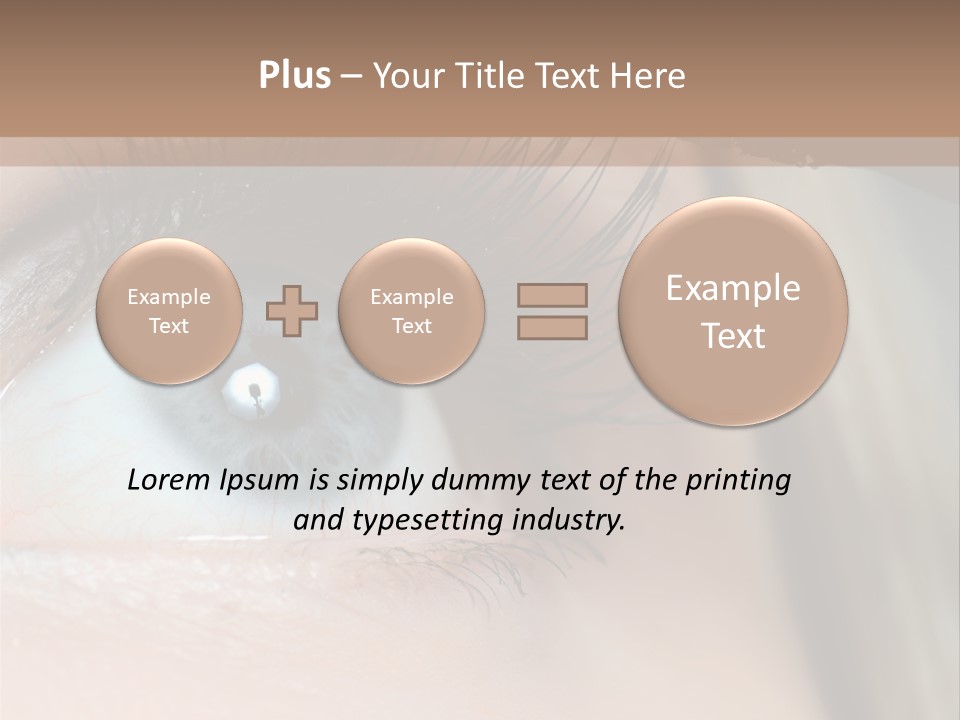 Beauty Person Color PowerPoint Template