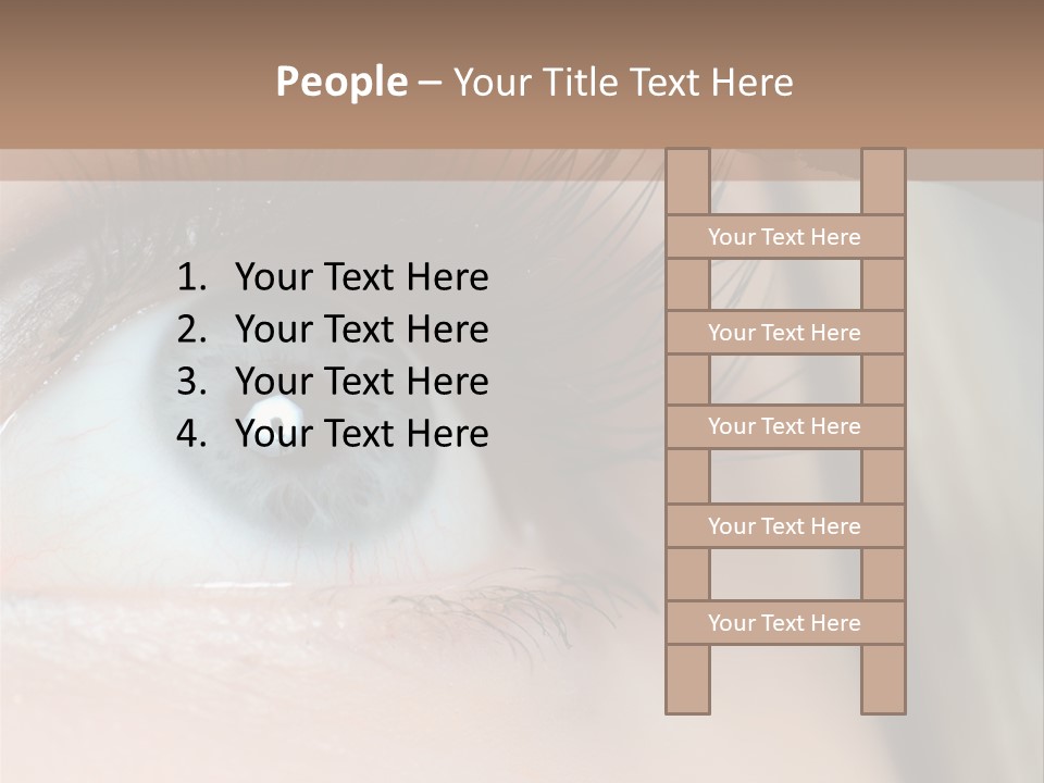 Beauty Person Color PowerPoint Template