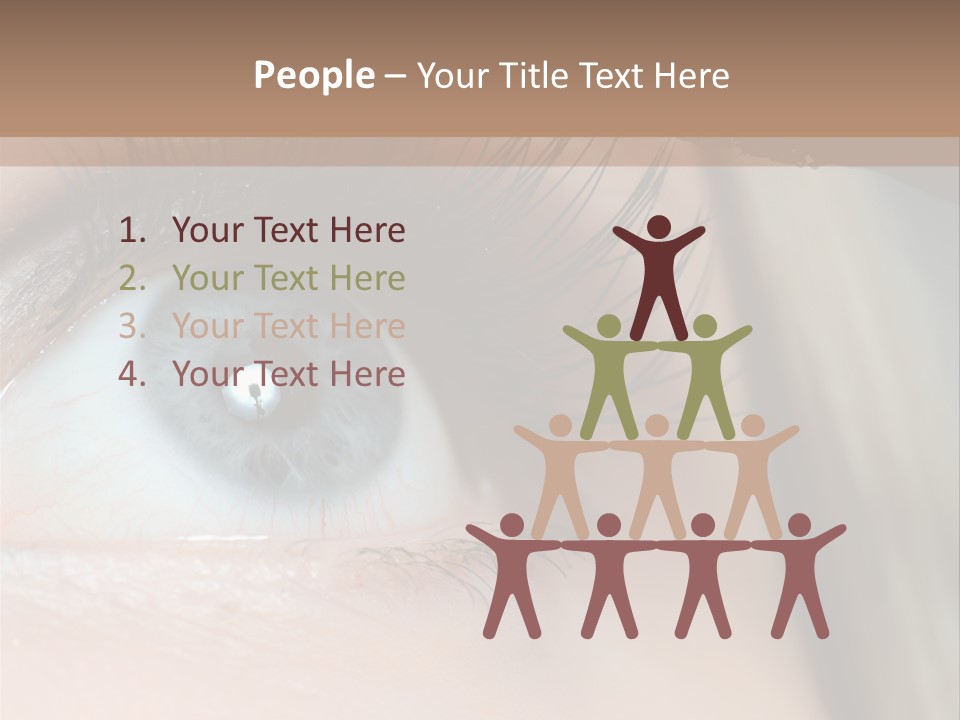 Beauty Person Color PowerPoint Template