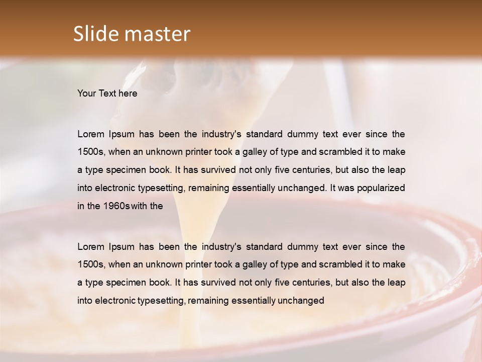 Meal Hot Bowl PowerPoint Template