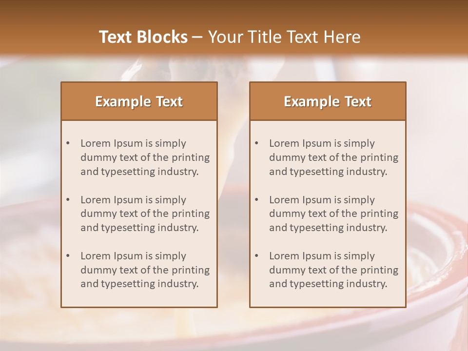Meal Hot Bowl PowerPoint Template