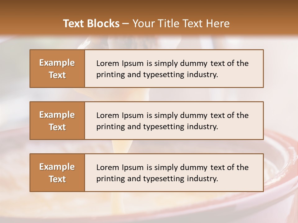 Meal Hot Bowl PowerPoint Template