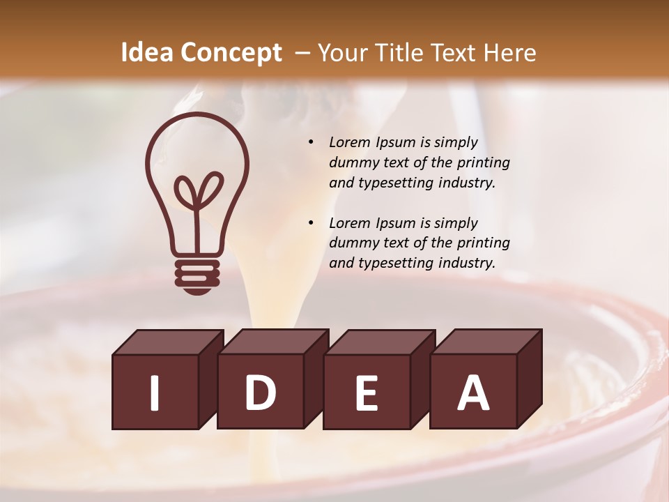 Meal Hot Bowl PowerPoint Template