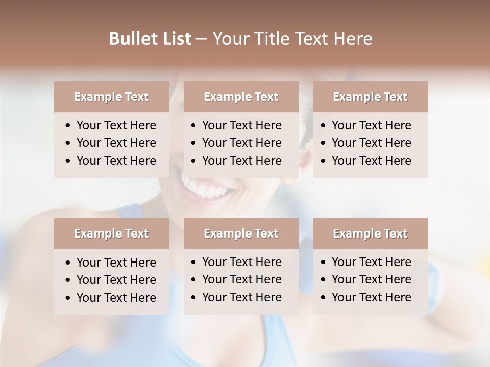Workout Body Care Latin PowerPoint Template