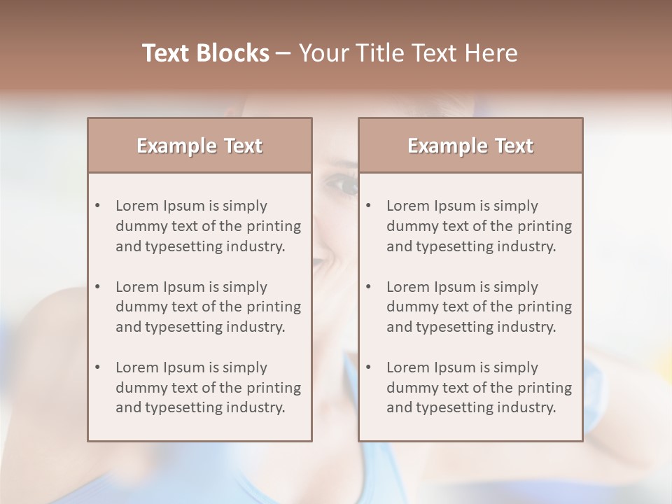 Workout Body Care Latin PowerPoint Template