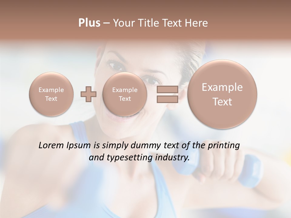 Workout Body Care Latin PowerPoint Template