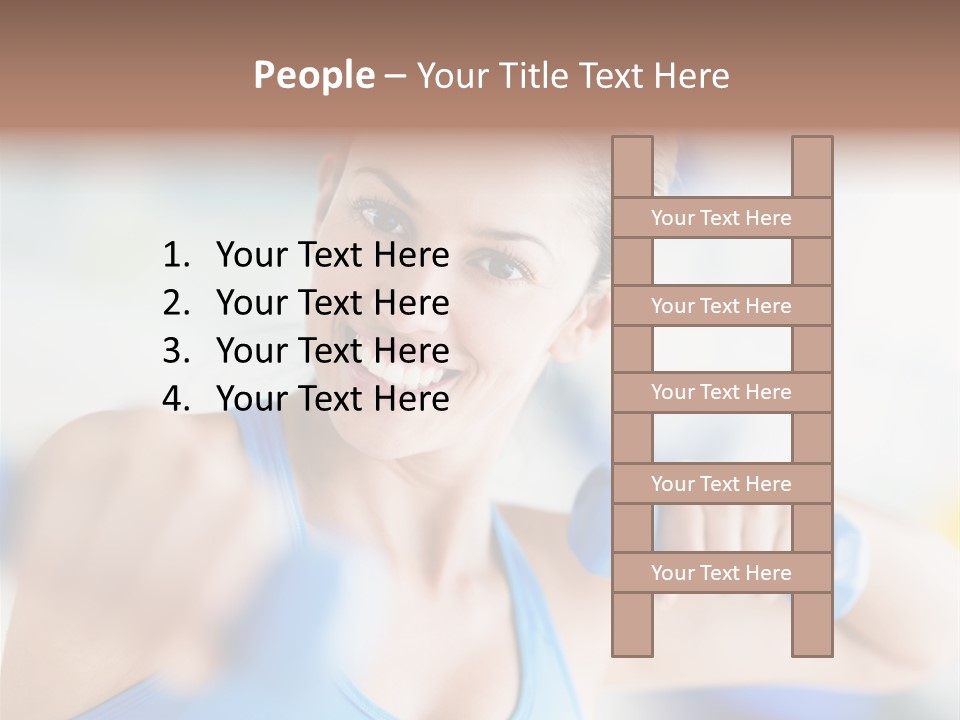 Workout Body Care Latin PowerPoint Template