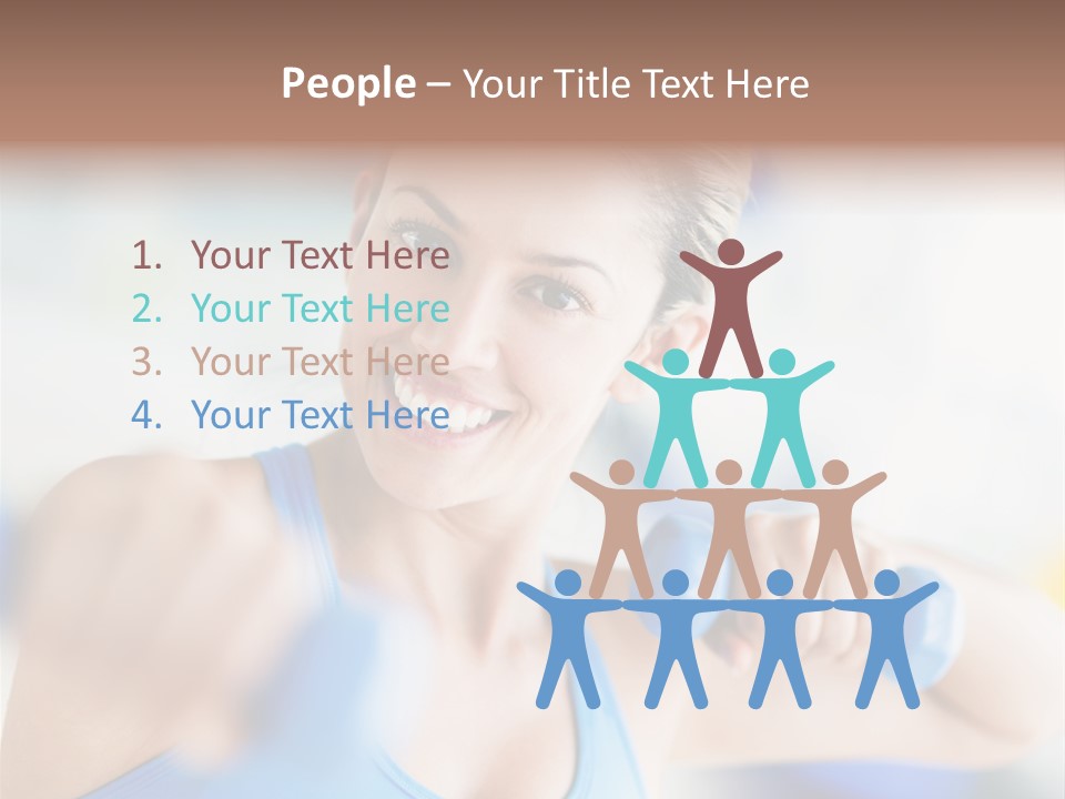 Workout Body Care Latin PowerPoint Template