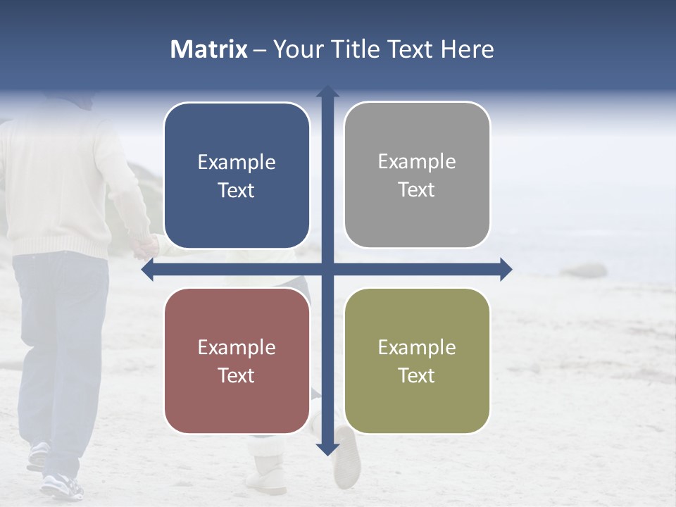 Running Length Caucasian PowerPoint Template