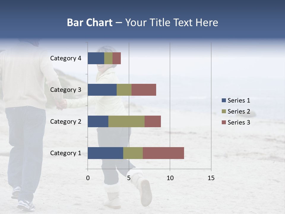 Running Length Caucasian PowerPoint Template