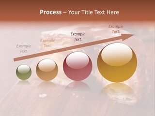 Doughnut Wooden Half PowerPoint Template