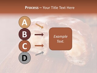 Doughnut Wooden Half PowerPoint Template