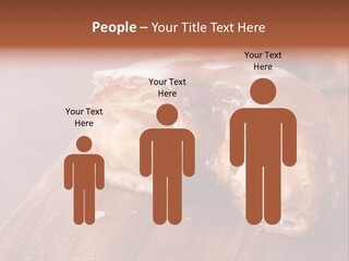 Doughnut Wooden Half PowerPoint Template