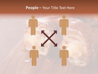 Doughnut Wooden Half PowerPoint Template