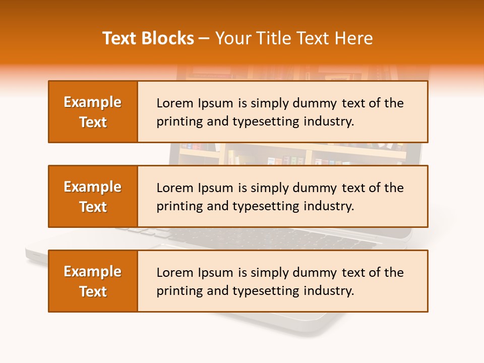Science Connection Stack PowerPoint Template