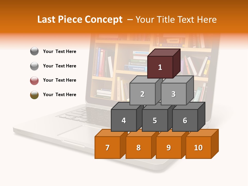 Science Connection Stack PowerPoint Template