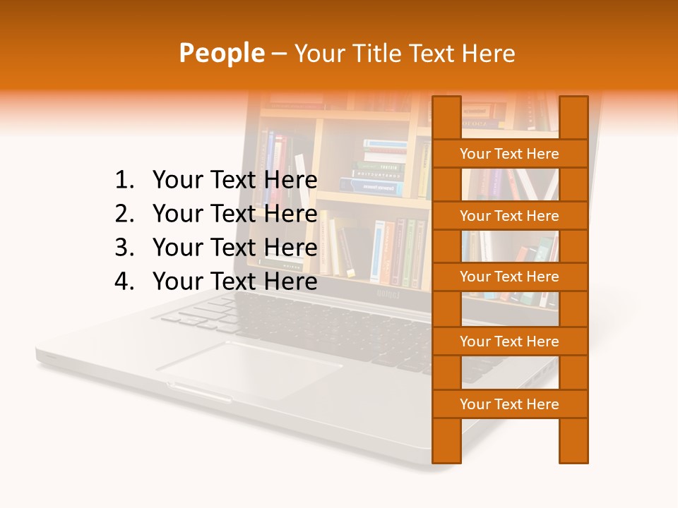 Science Connection Stack PowerPoint Template