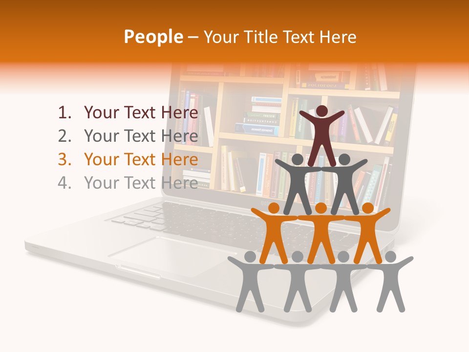 Science Connection Stack PowerPoint Template