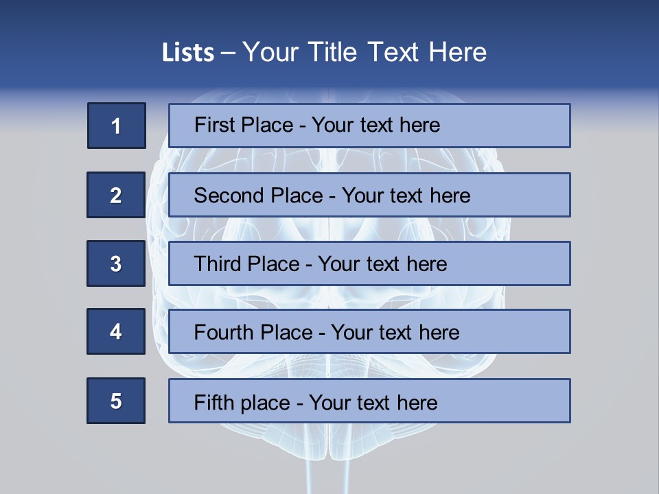 Cell Synapse Concentration PowerPoint Template