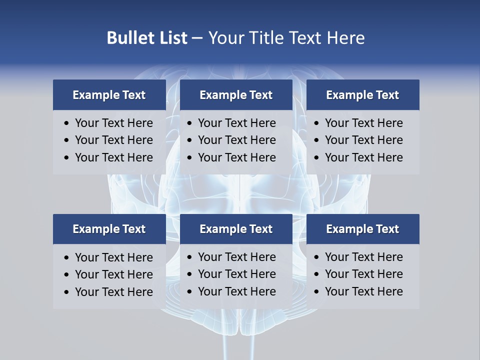 Cell Synapse Concentration PowerPoint Template