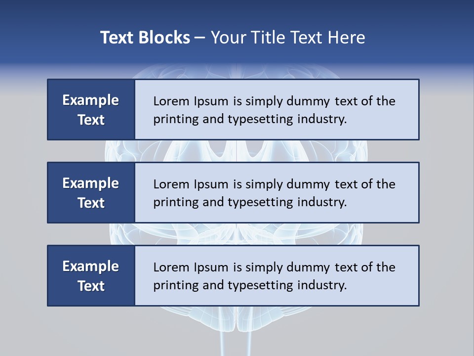Cell Synapse Concentration PowerPoint Template