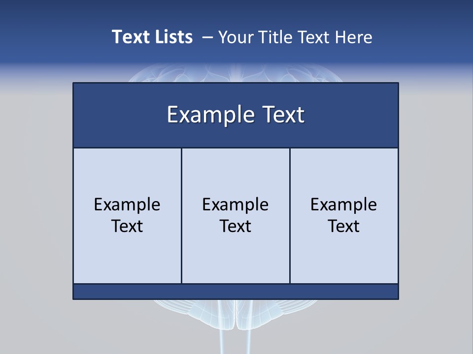 Cell Synapse Concentration PowerPoint Template