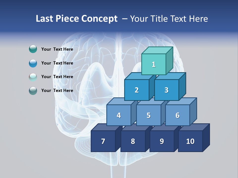 Cell Synapse Concentration PowerPoint Template