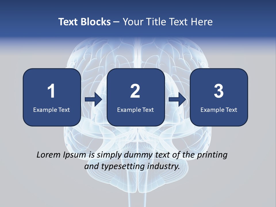 Cell Synapse Concentration PowerPoint Template