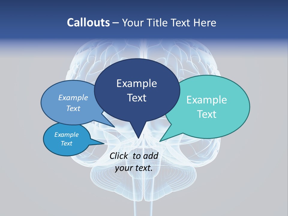 Cell Synapse Concentration PowerPoint Template