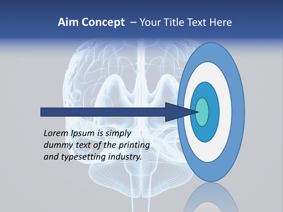 Cell Synapse Concentration PowerPoint Template