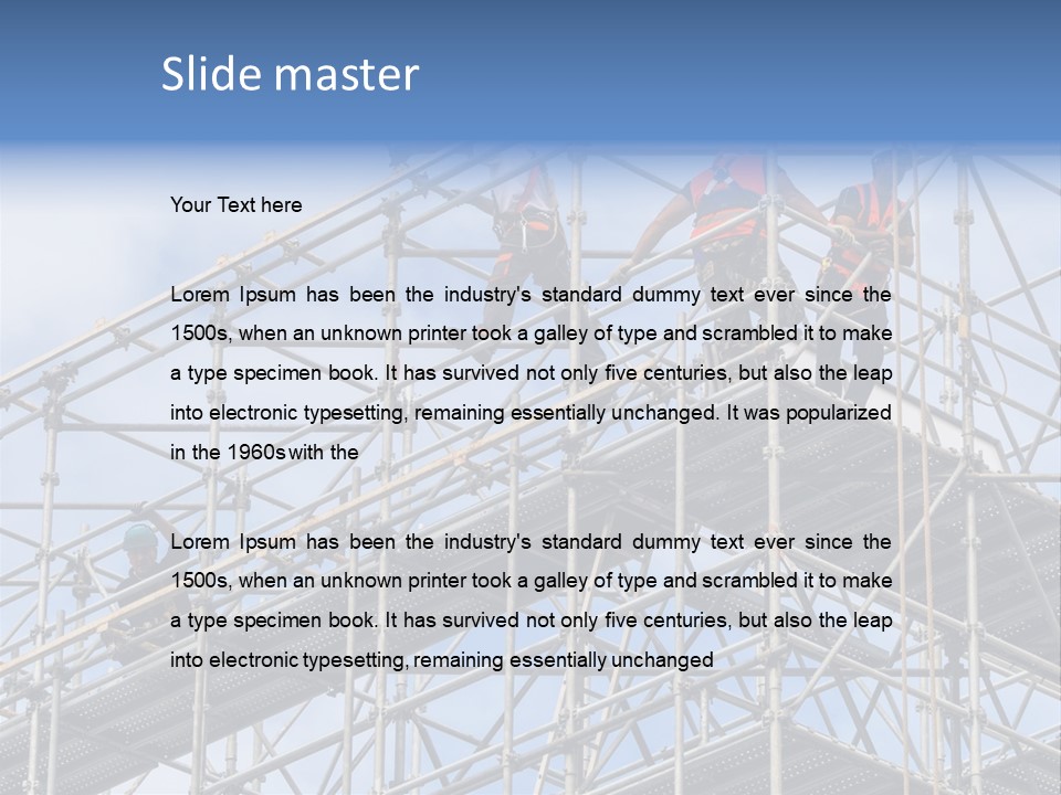 Memorize Object Desk PowerPoint Template