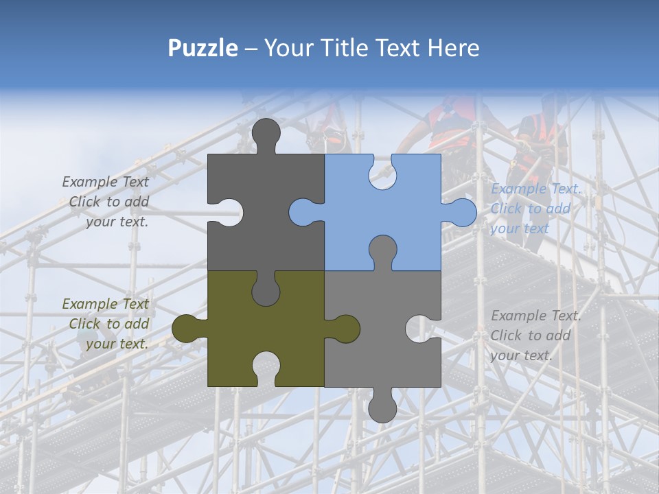 Memorize Object Desk PowerPoint Template