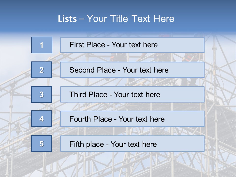 Memorize Object Desk PowerPoint Template