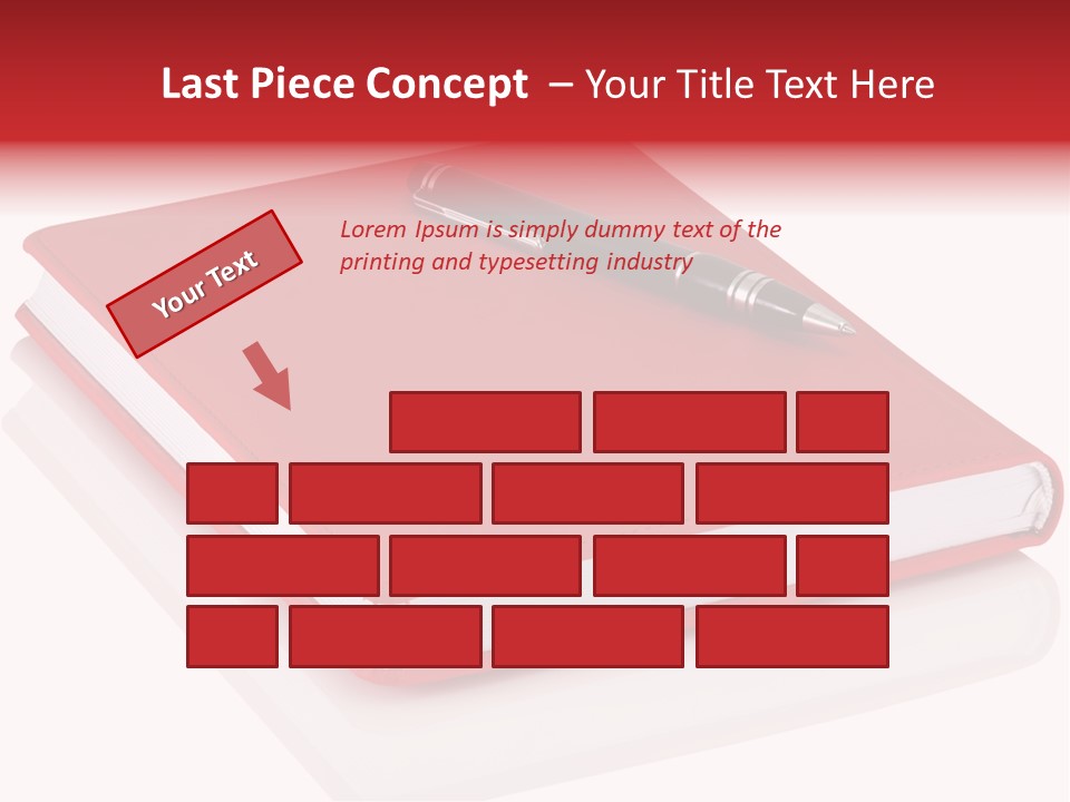 Man Disabled Person Artificial Leg PowerPoint Template