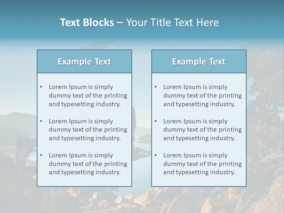 Man Disabled Person Artificial Leg PowerPoint Template