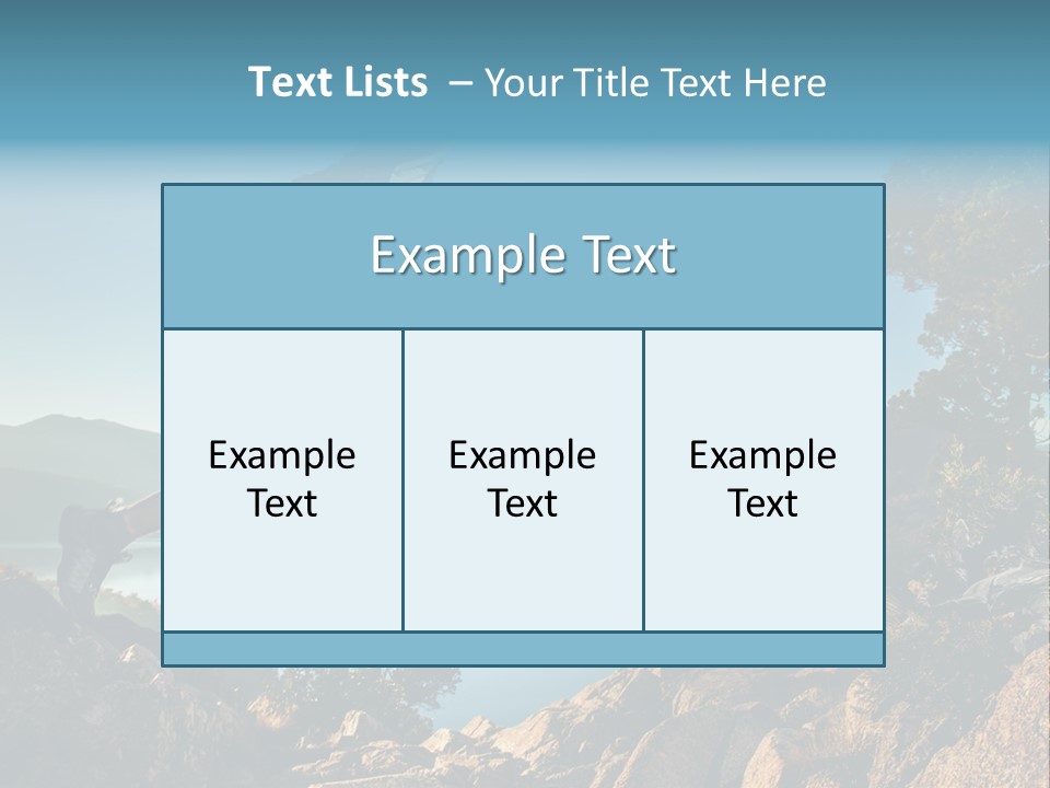 Man Disabled Person Artificial Leg PowerPoint Template